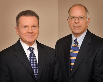 Peter S. Konchak, D.O. (left) and Shaun G. Lencki, M.D.