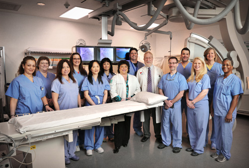 Inspira Medical Center Vineland’s cardiac catheterization laboratory team 