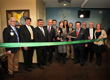 Ribbon cutting at Inspira urgent care location