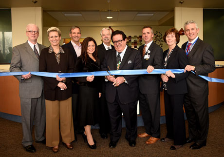 Ribbon cutting at the opening of Inspira Urgent Care Mantua