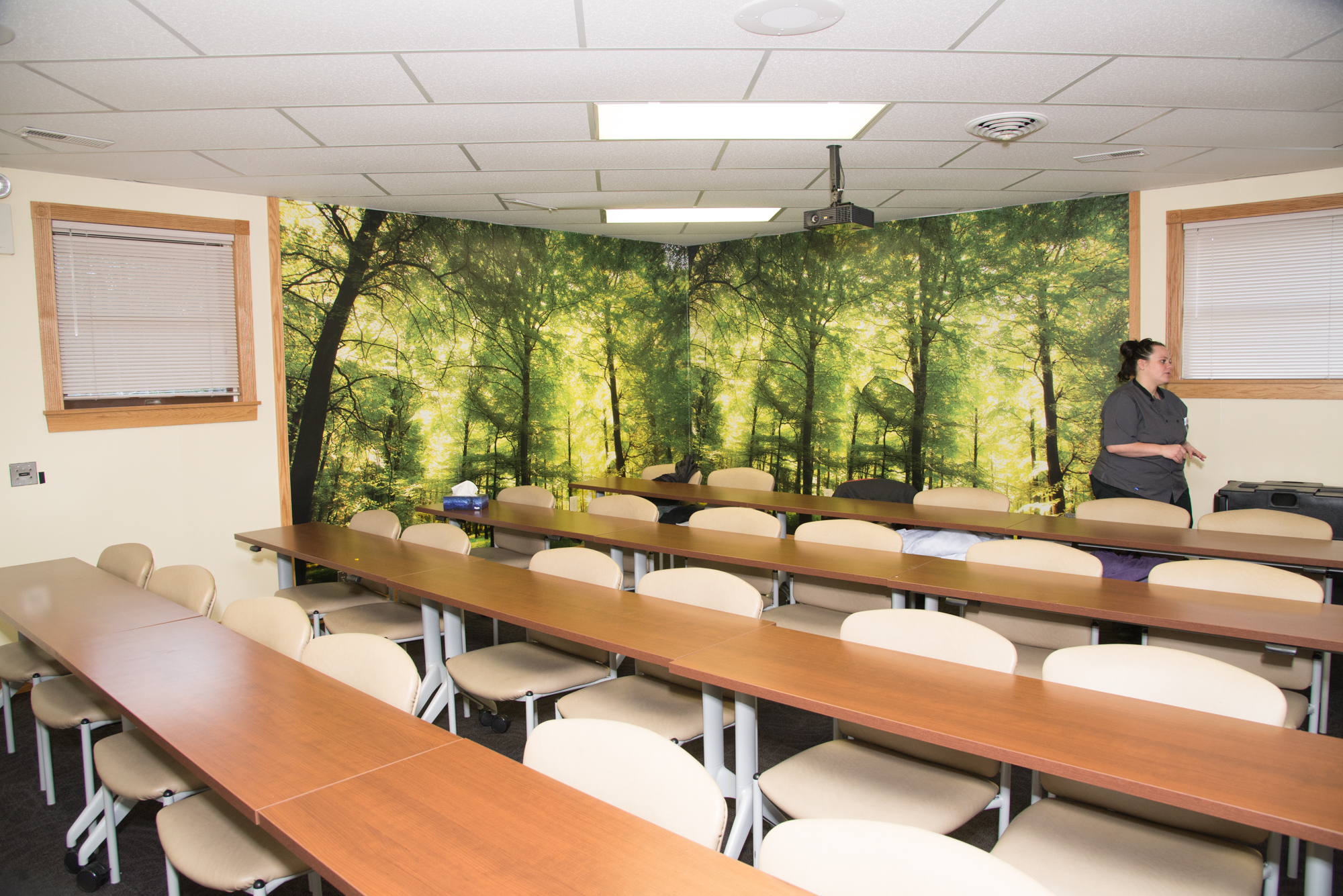 Classroom at Family Success Center at new Laurel Lake location