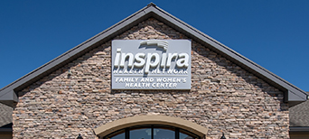 top of an imaging center showing the inspira logo