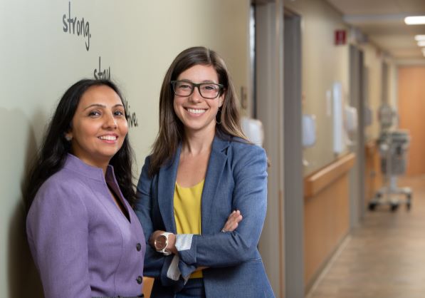 Alka Farmer and Kaitlan Baston, Inspira Health Center Employees