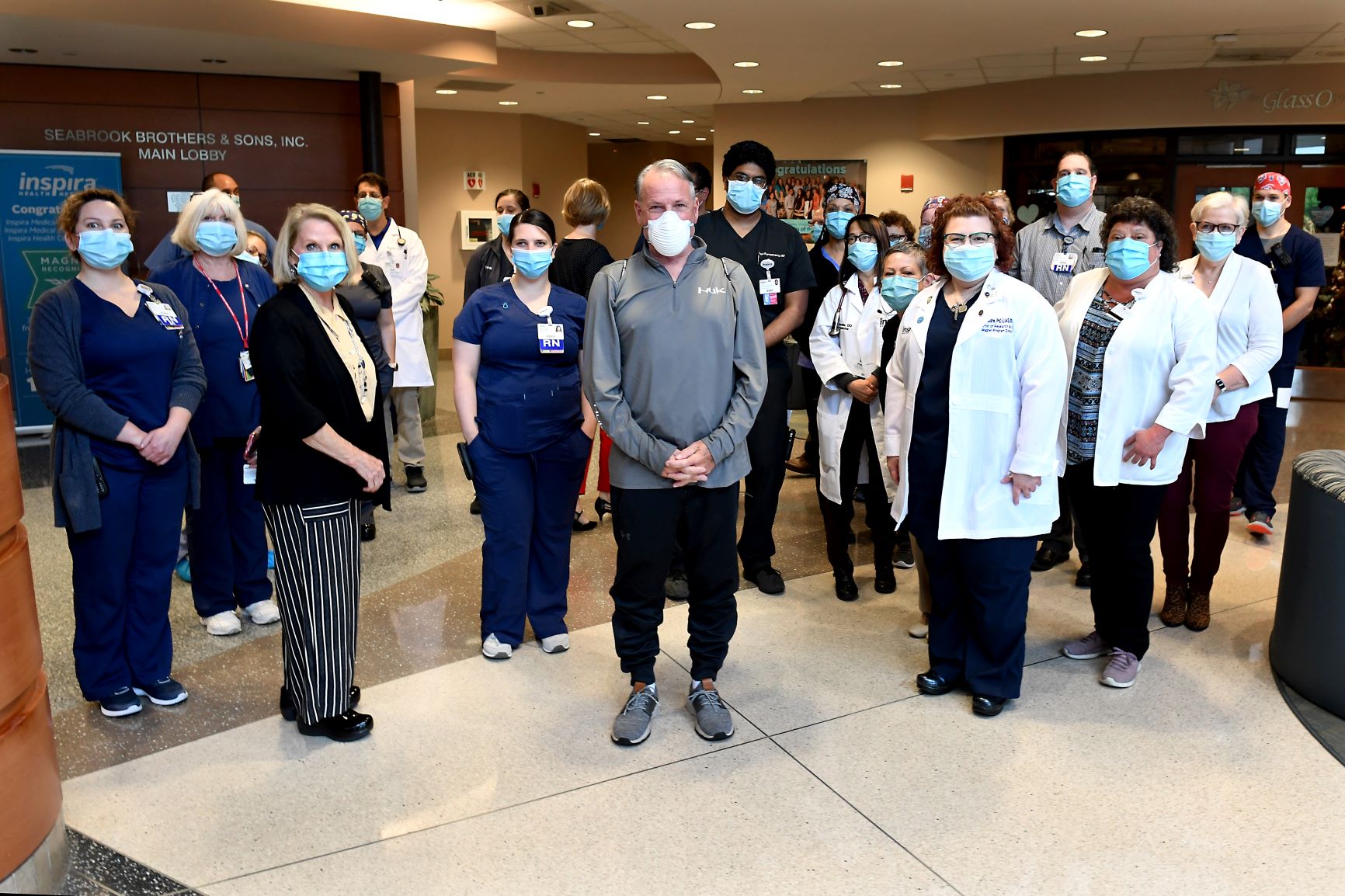 Daniel Hickey cured of Covid