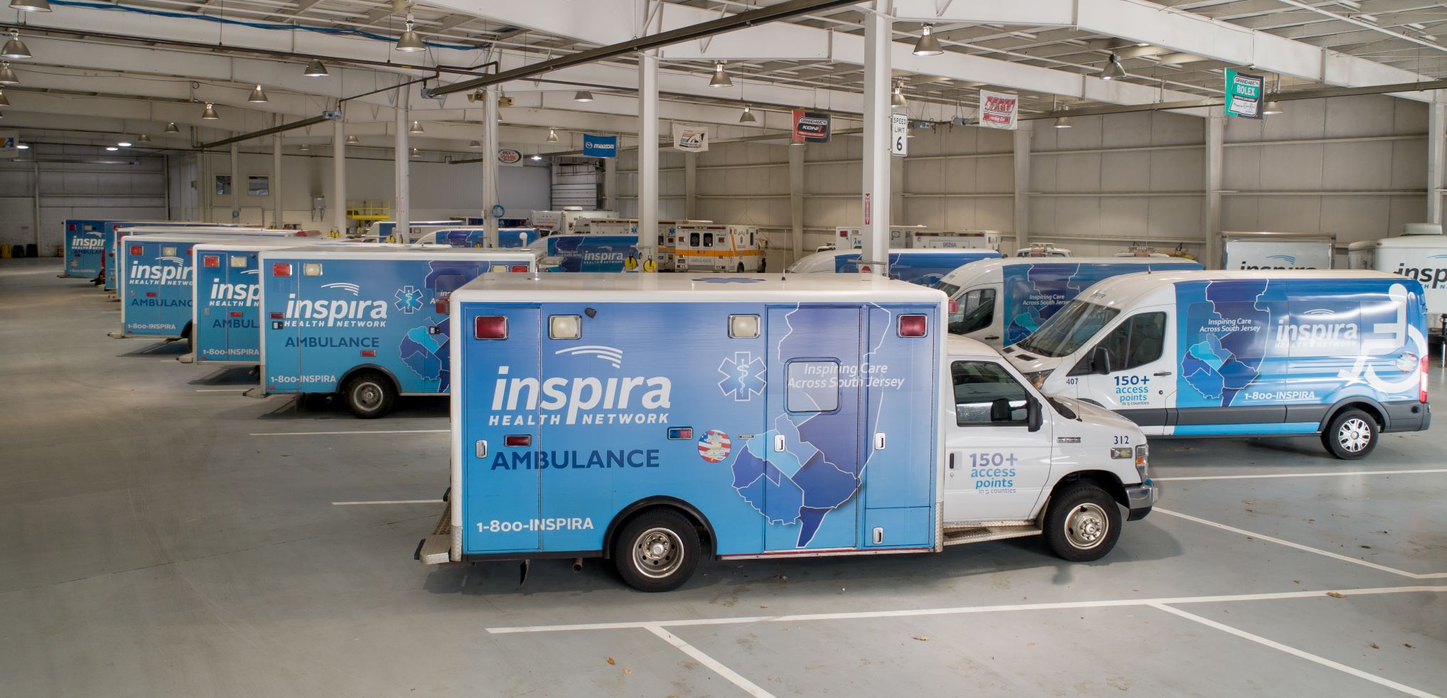 Inspira Health Ambulances