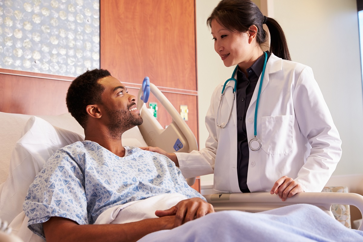 Internal Medicine Doctor Looking After a Patient