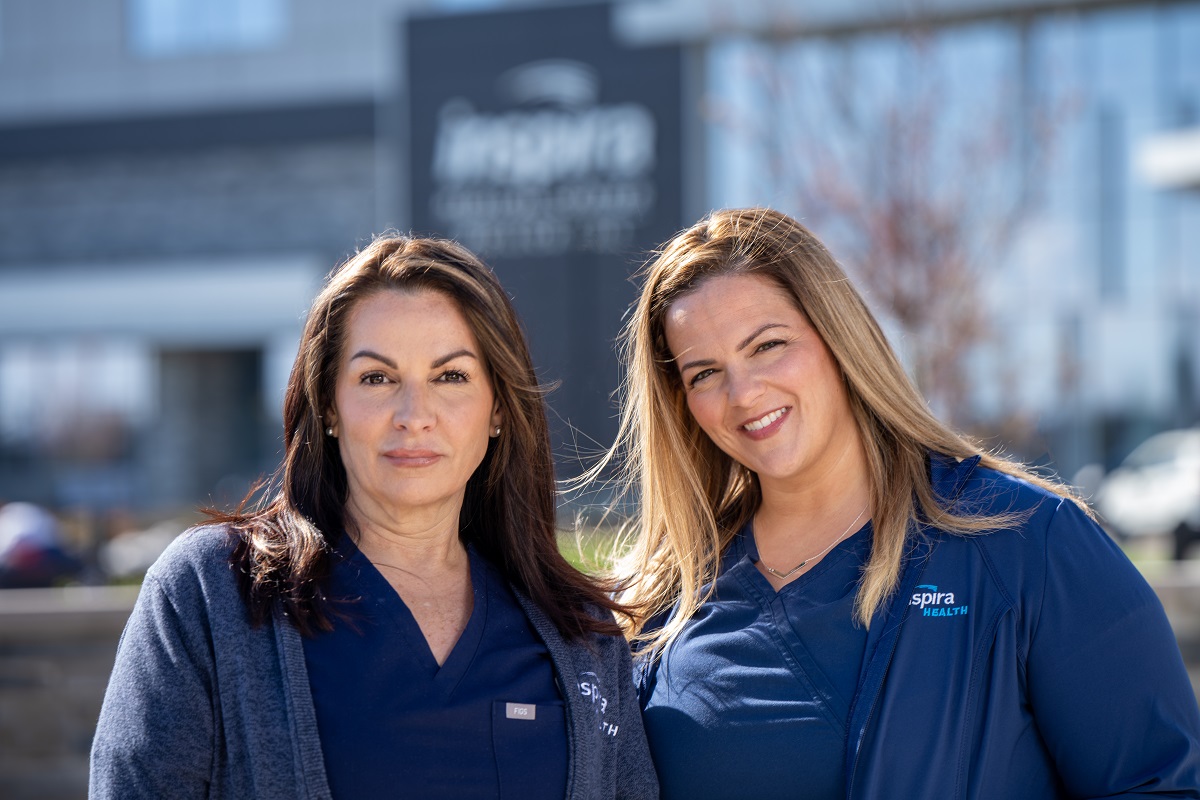 Inspira Nurses Tracey and Daughter Katie