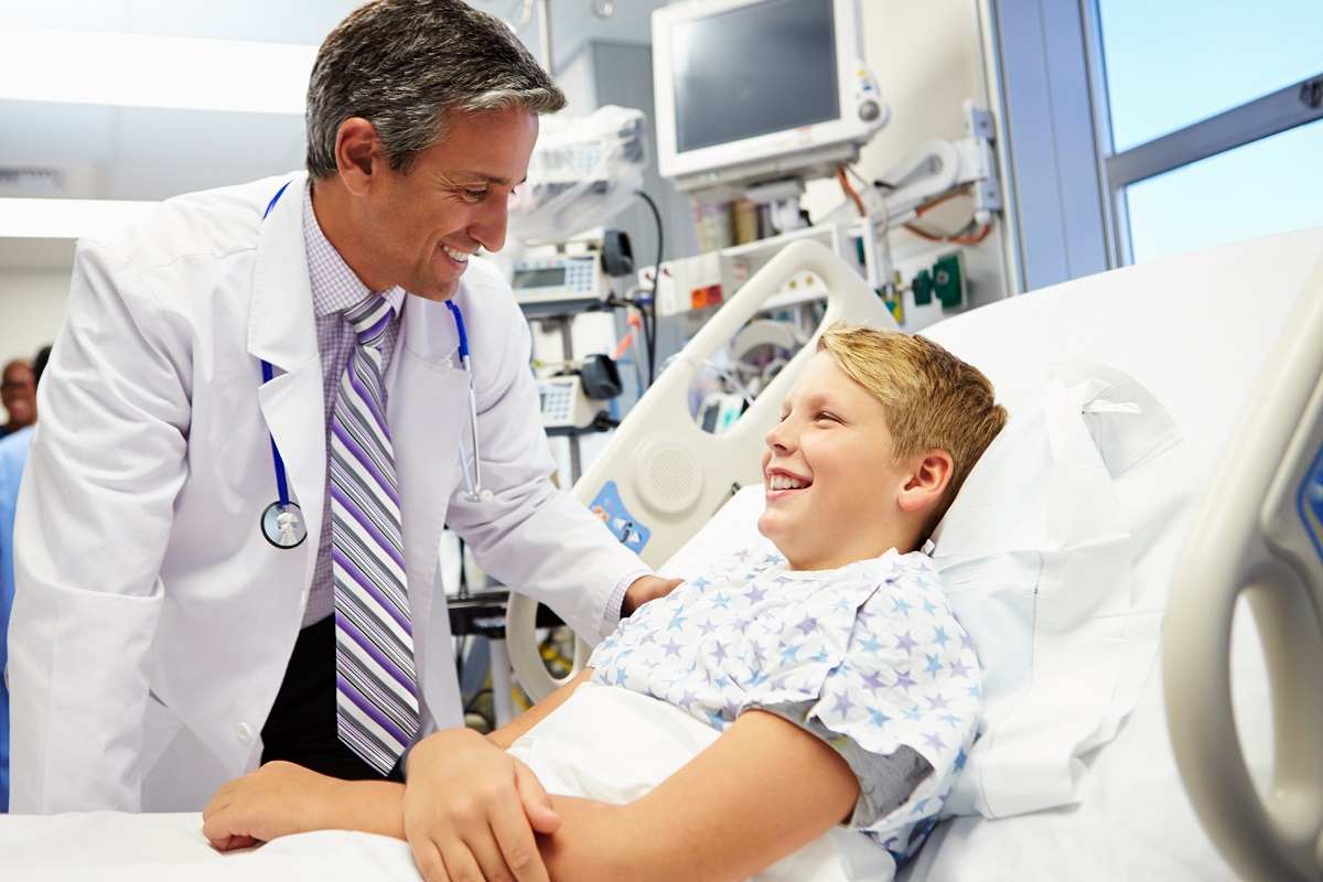 Emergency Room Doctor Looking after a Patient