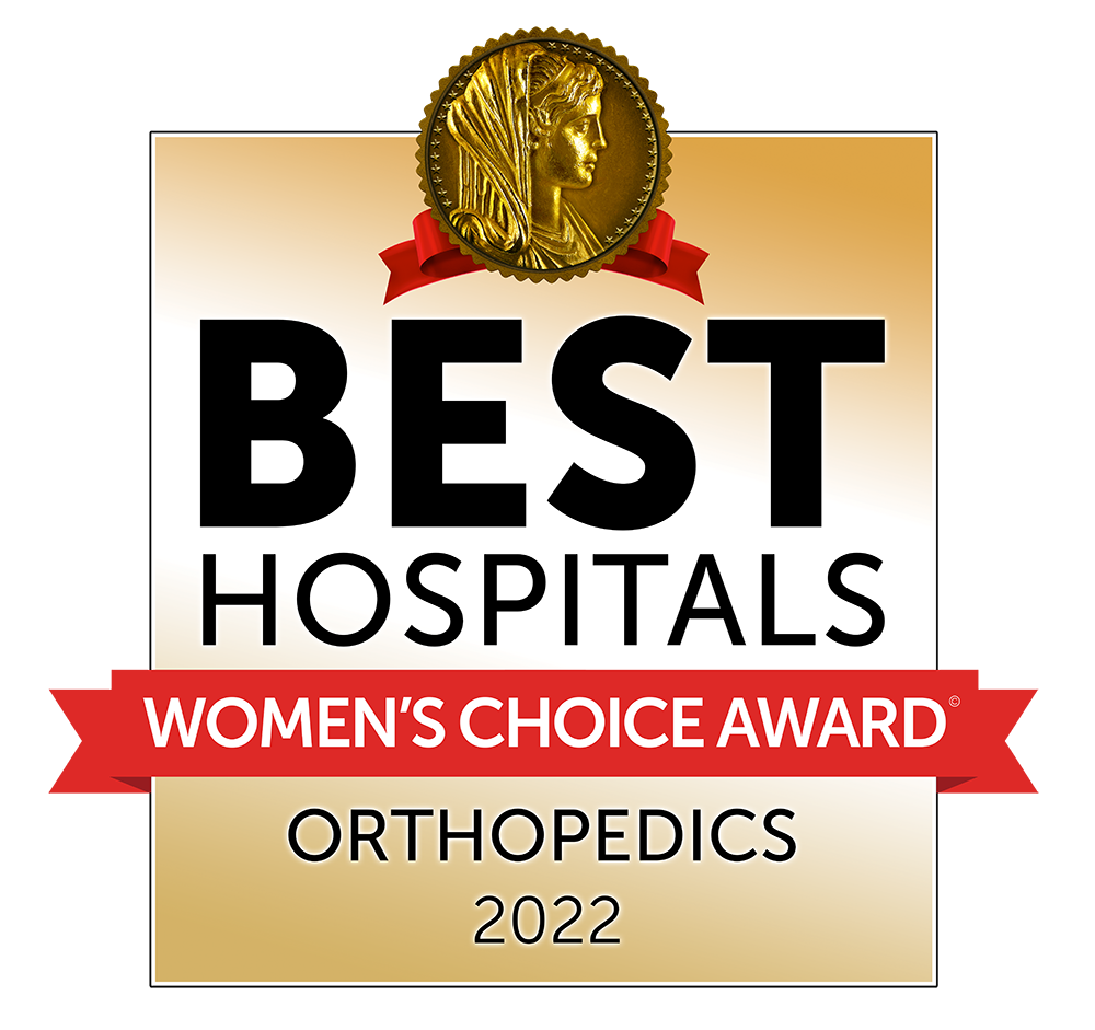best hospitals women's choice award orthopedics 2022