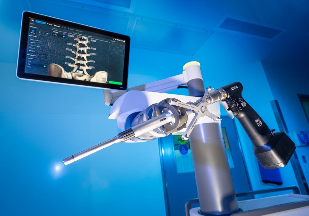 ExcelsiusGPS - Robotic Navigation System for Spine Surgery