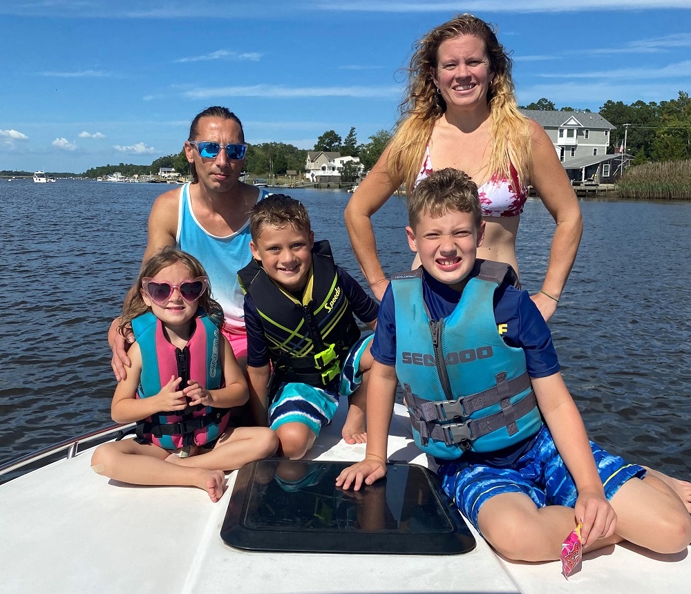 Rachael Tiedman and her Family Enjoying Summer