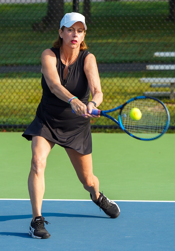 Alysa Hansen Playing Tennis