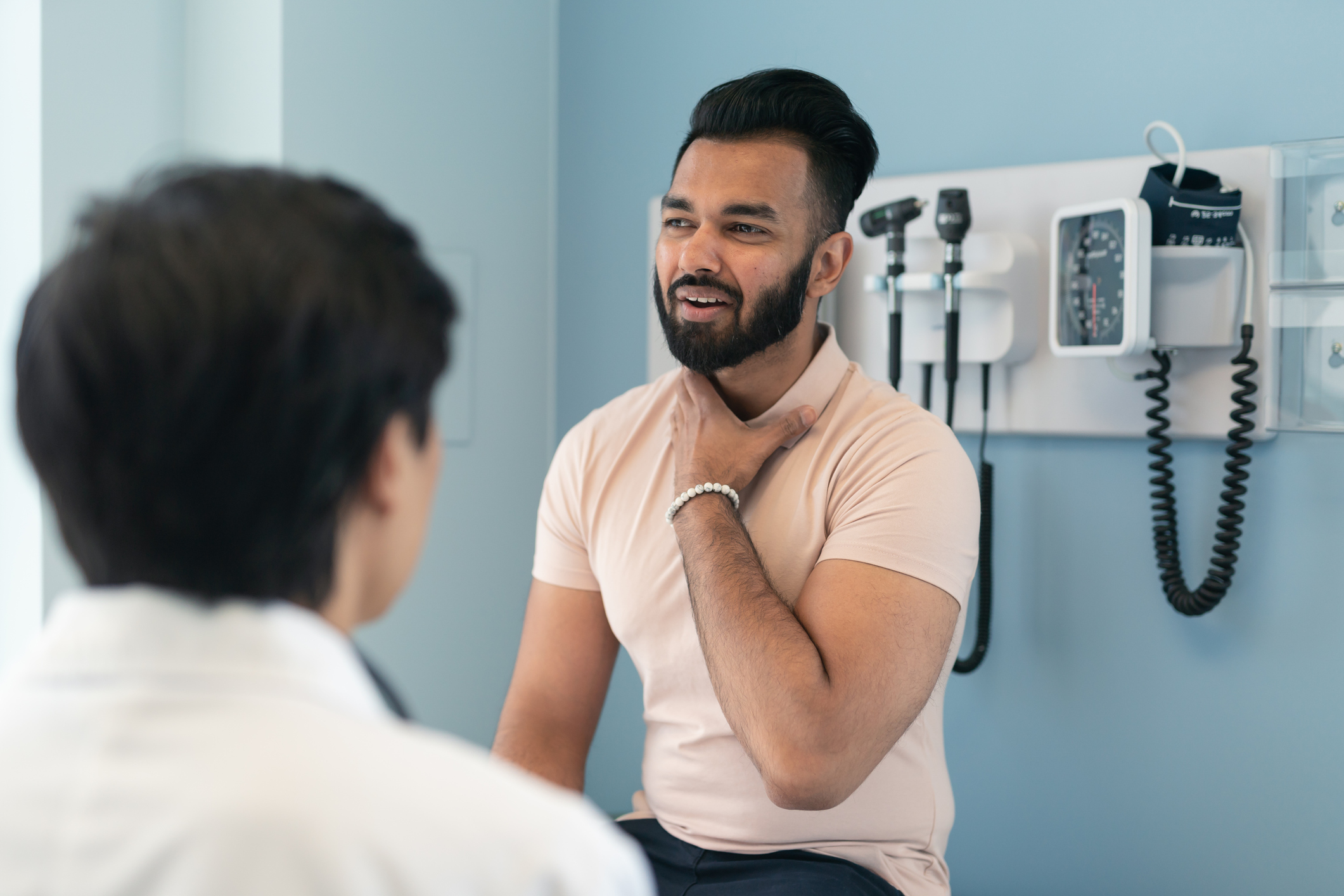 Young Man At A Check Up