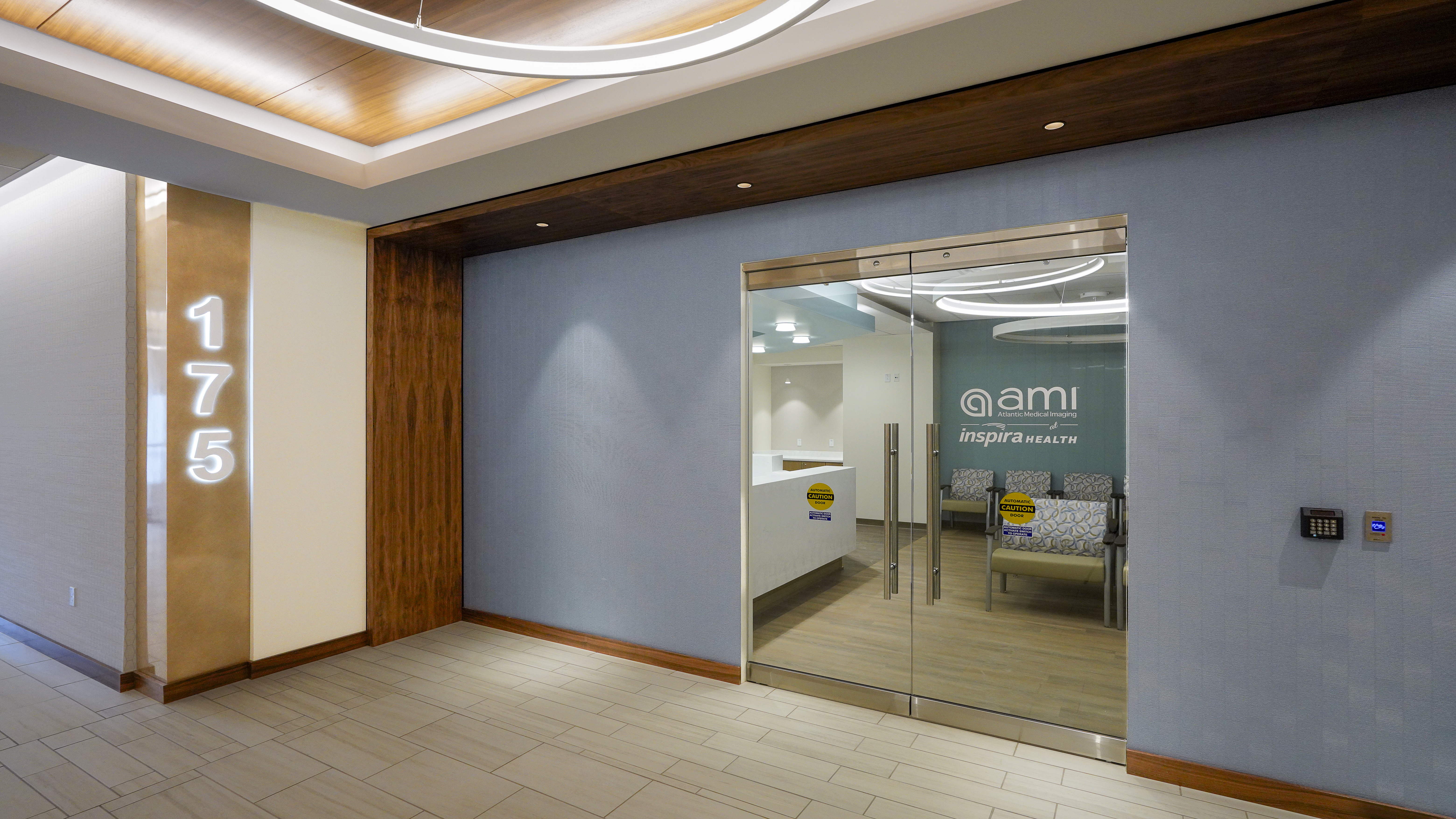 AMI at Inspira Deptford entrance