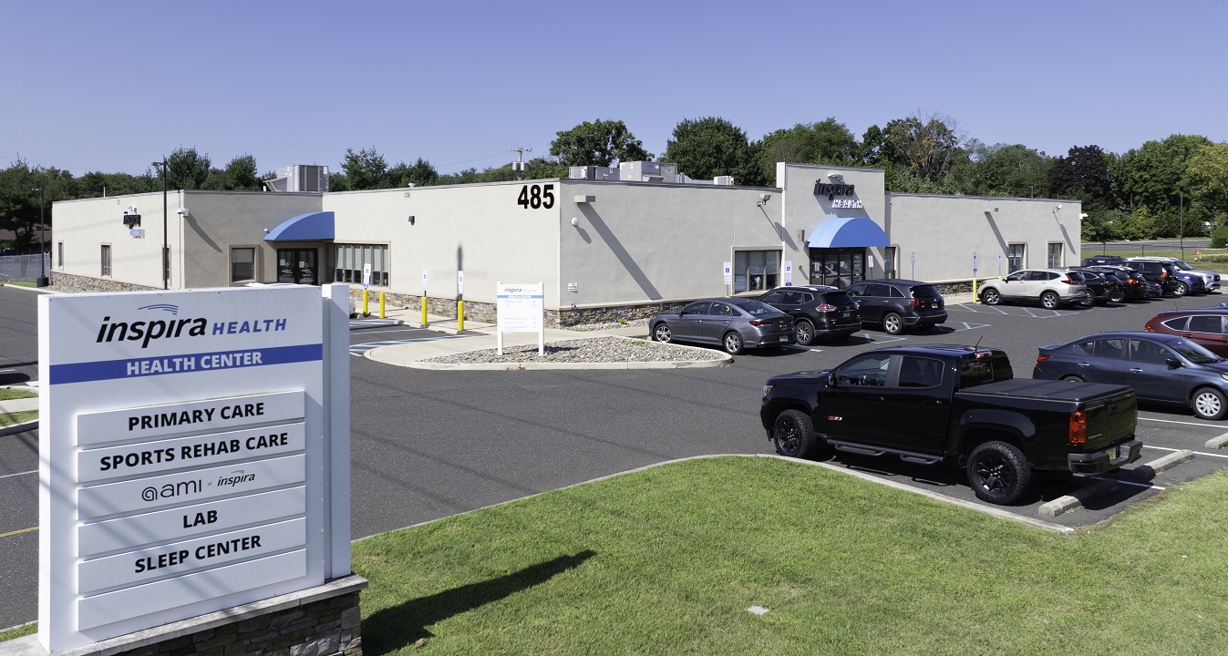 Building with signboard "Inspira Health"