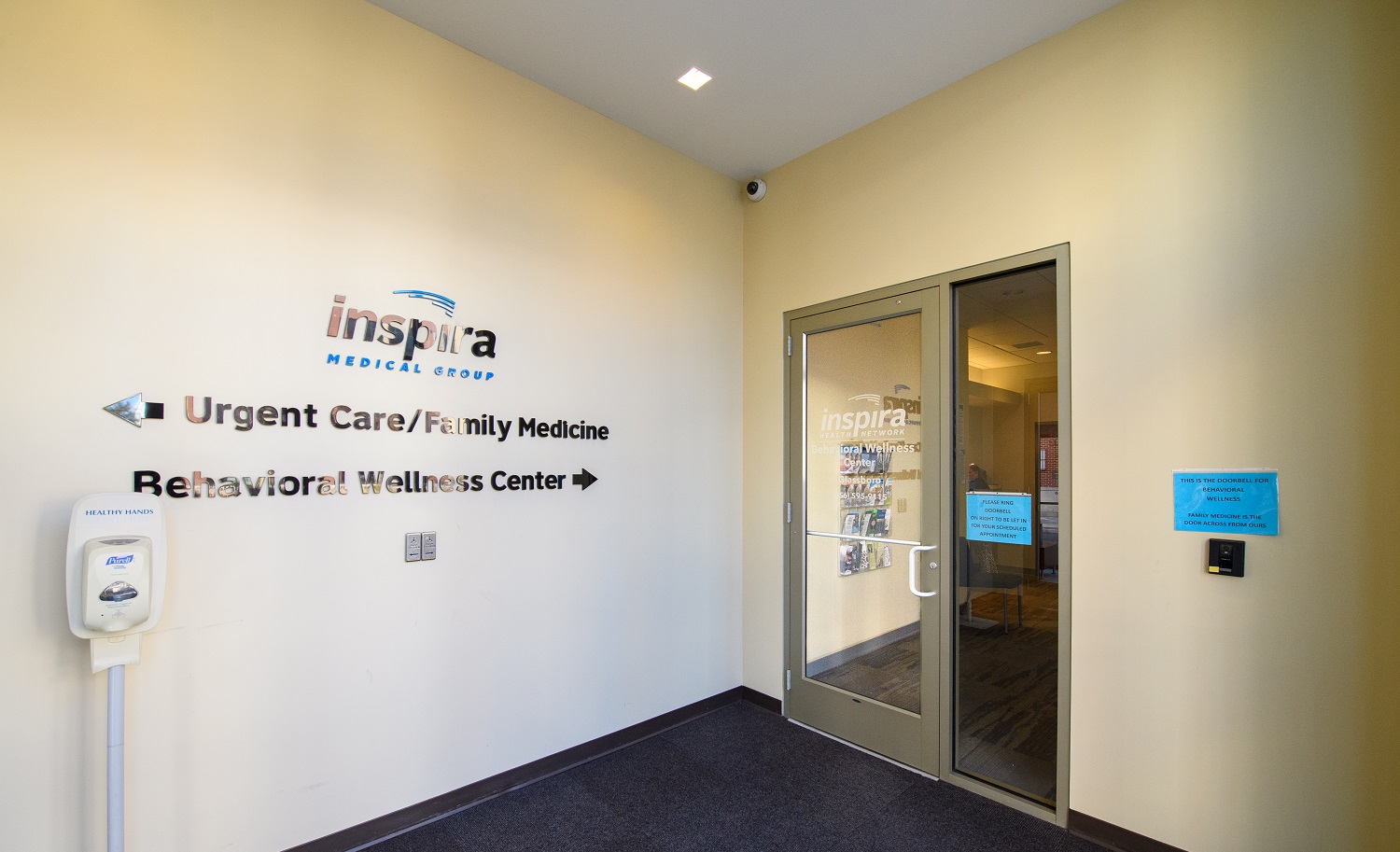 Hospital Building entrance