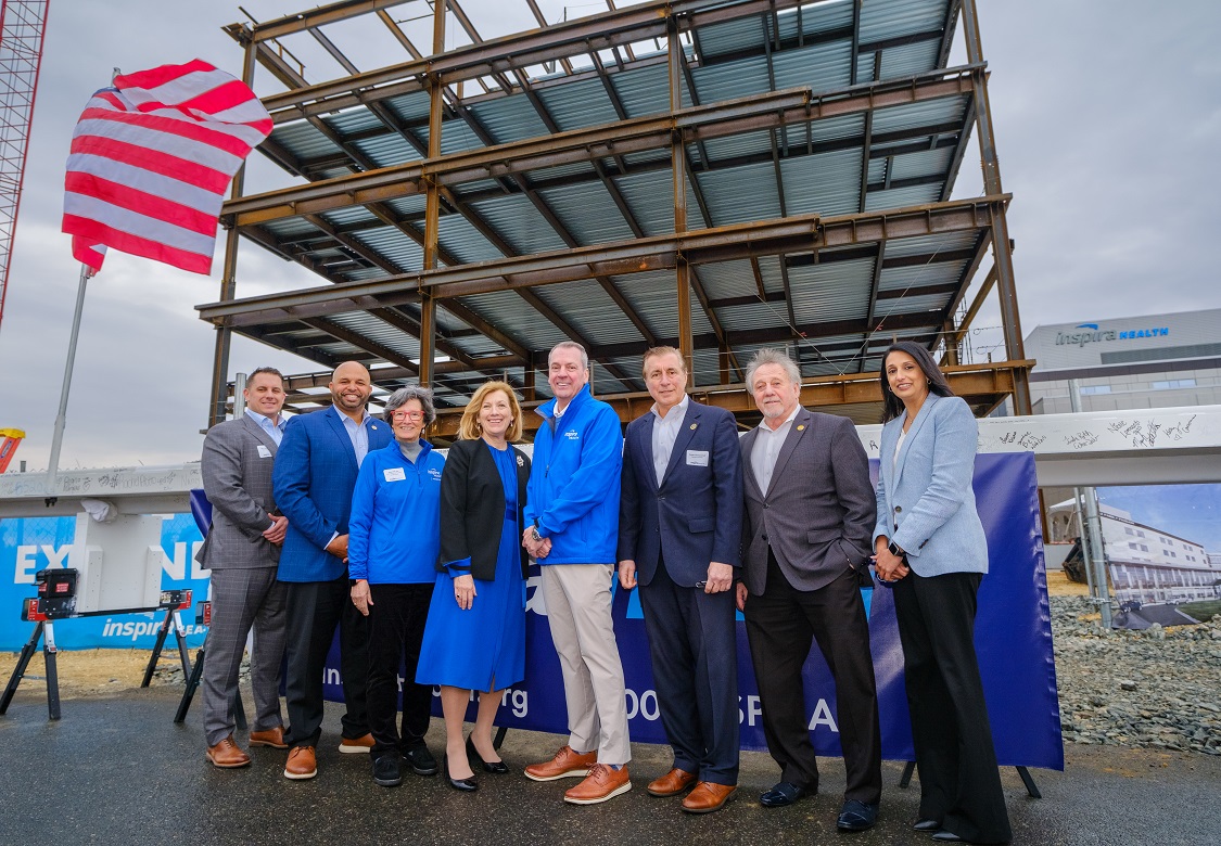 Inspira health leadership members in frame