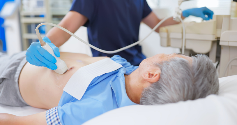 Doctor checking patient