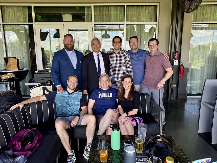 group picture from an event