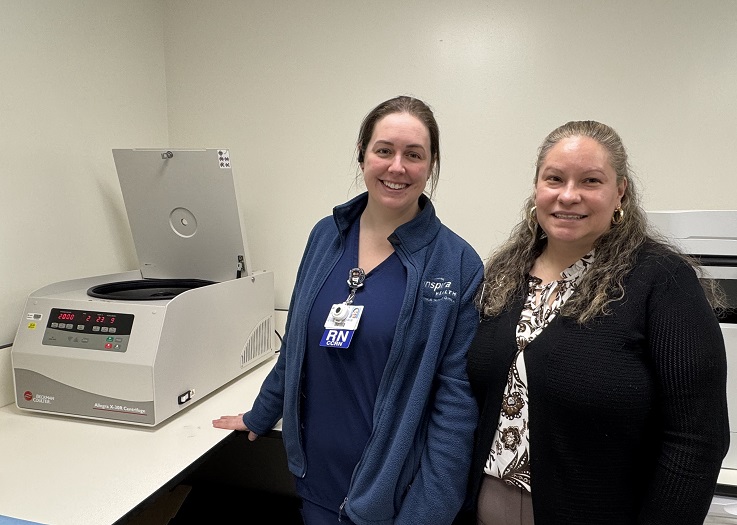 two female Medical staff 
