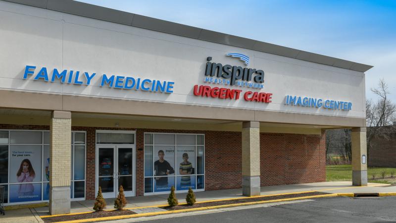 Entrance of Inspira Imaging Center Haddon Township location