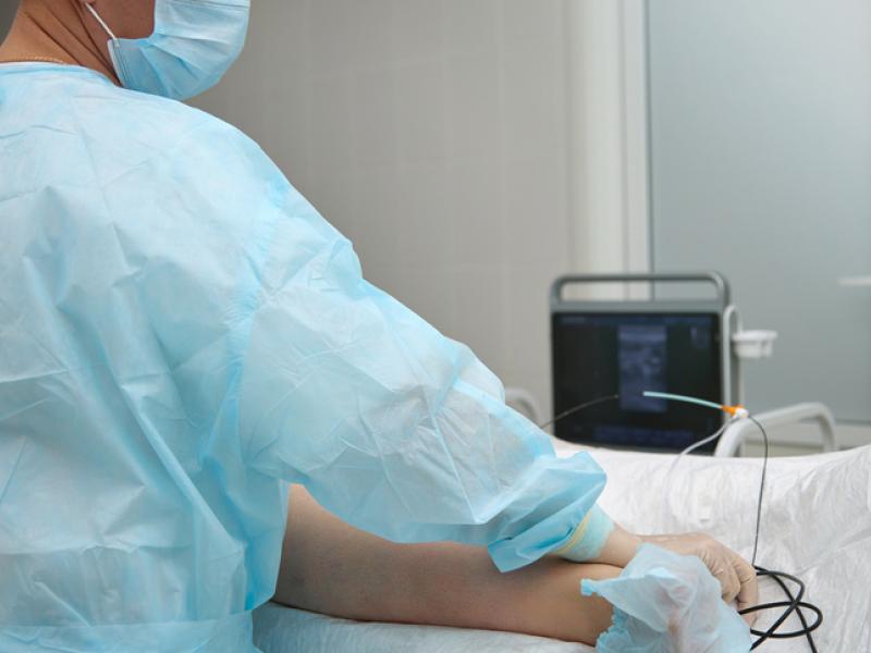 Doctor checking patient