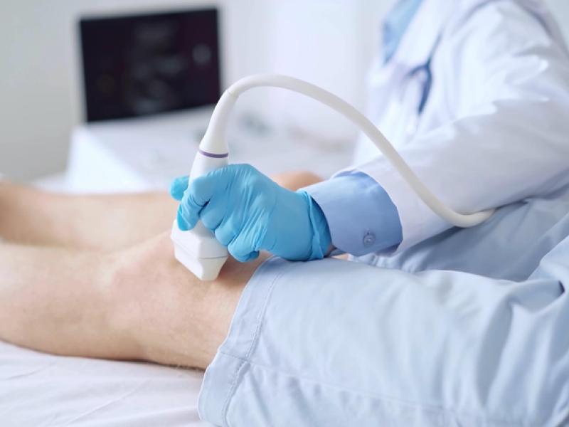 Doctor treating patient