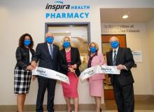 Inspira Employees celebrating the oprning of the Pharmacy Inspira Medical Center Vineland