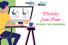 Inspira Health Spirit of Women Working from Home During the Pandemic