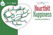 Health Bites Spirit of Women Cardiac Partners Cooper Inspira Health Heartfelt Happiness Tuesday November 2