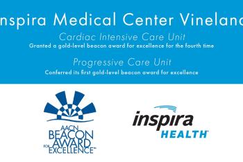 Inspira Medical Center Vineland Beacon Award 2023
