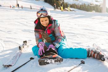 Teenage girl injured while skiing