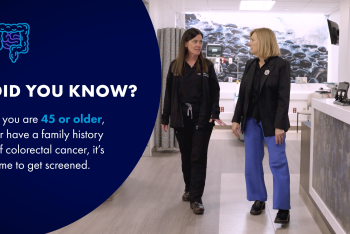 banner with medical staff